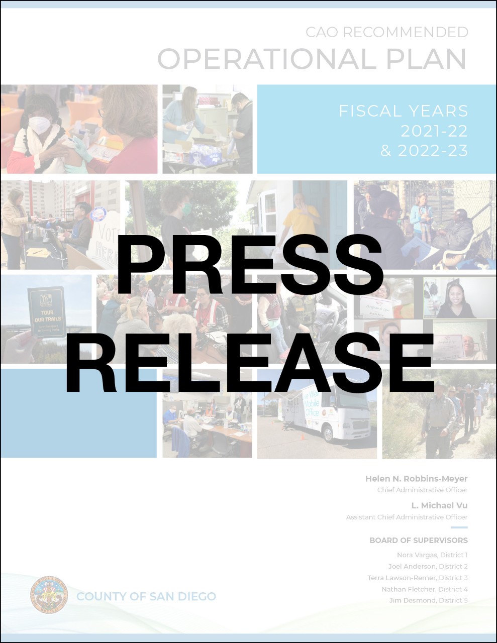 2021-22 Adopted Budget Press Release