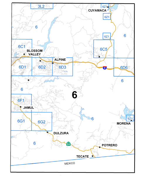 Select an area to view Map