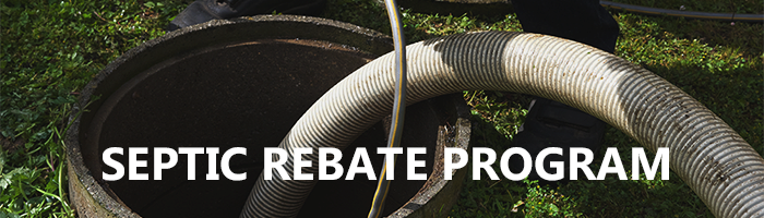 Click to the Septic Rebate Program home page
