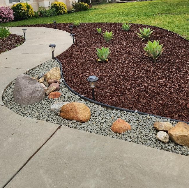 County Turf Replacement Adjacent to a Driveway