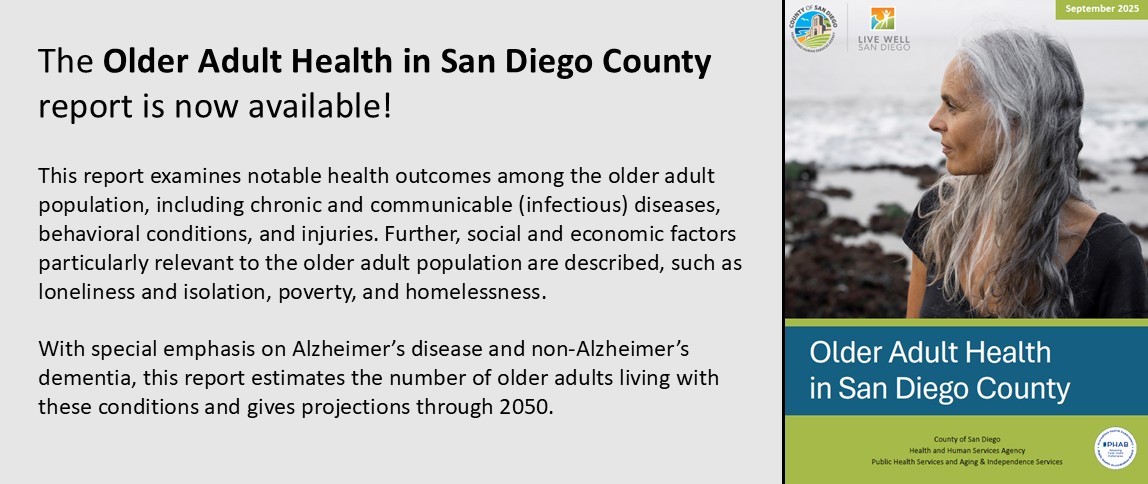 Report on Older Adult Health in San Diego County Available Now!