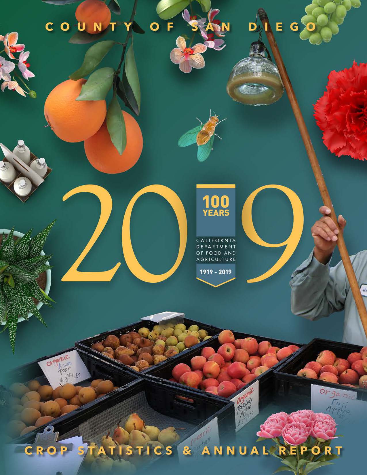 2019 San Diego County Crop Report Cover