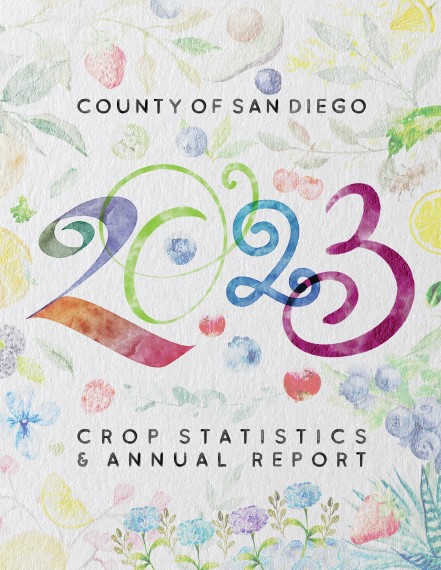 2023 San Diego County Crop Report Cover