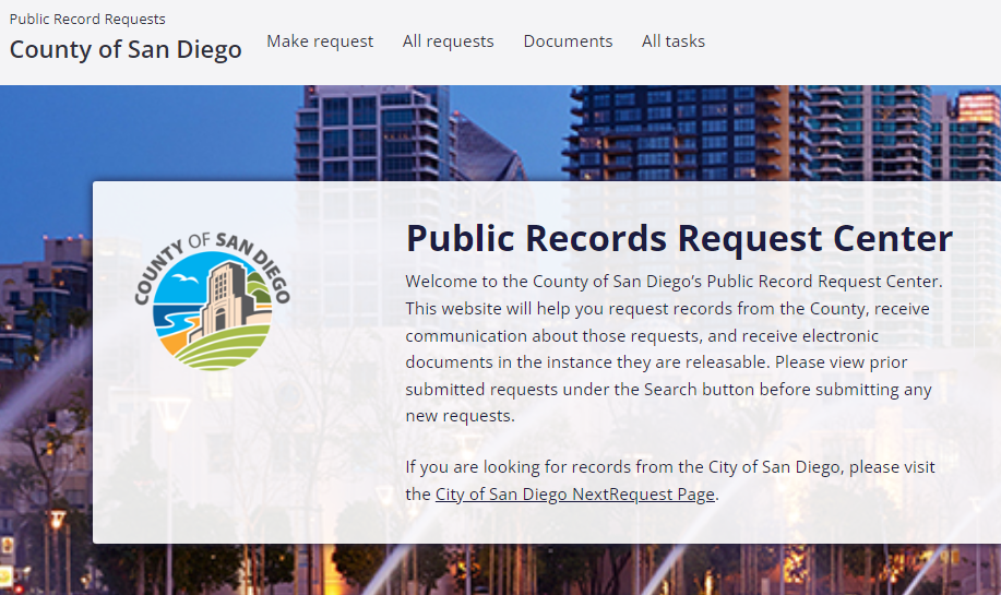 PRRC homepage screenshot