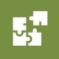 Puzzle pieces icon