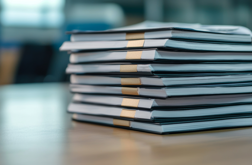 Stack of papers