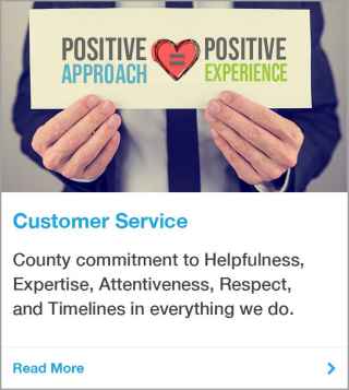 County of San Diego Customer Service Indicator