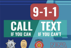 9-1-1 Call if you can, text if you can't