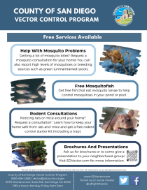 VCP service flyer