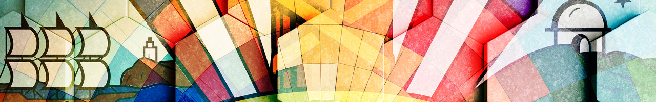 Sheriff giving kids gifts and Kid pointing to San Diego County sign