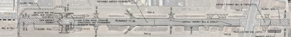 RWY 17-35 Project Layout Planset Image RWY 17-35 Project Layout Planset Image