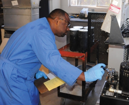 Man working on computer 