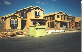 construction of a new house