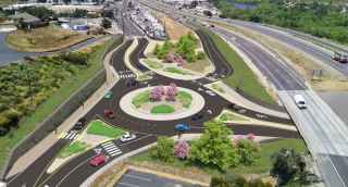 Rendering of Southern Roundabout Looking West