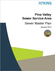 PINE VALLEY SEWER SERVICE AREA-SEWER MASTER PLAN