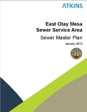 EAST OTAY MESA-SEWER SERVICE AREA-SEWER MASTER PLAN