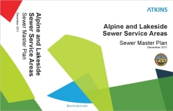 ALPINE & LAKESIDE-SEWER SERVICE AREA-SEWER MASTER PLAN