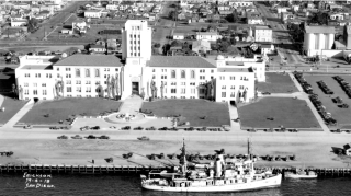County Administration Center 1939 aerial view