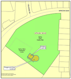 Aerial map view of 8735 Jamacha Boulevard