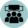 Stakeholder feedback icon