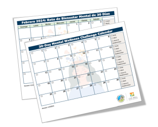 Calendar pages for challenge