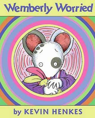 Illustrated book cover showing a worried cartoon mouse
