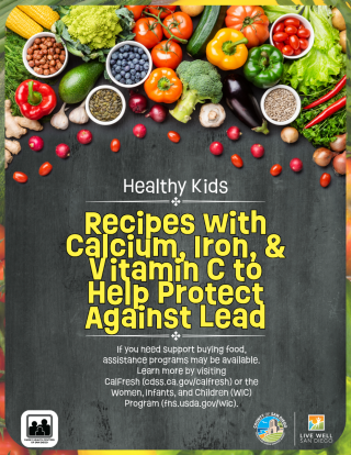 Healthy Kids - Recipes with Calcium, Iron, & Vitamin C to Help Protect Against Lead