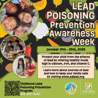 Lead Poisoning Prevention Awareness Week