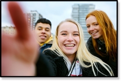 Youth creating content