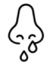 runny nose icon