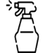 An icon of a spray bottle. 