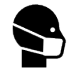 Icon of person wearing a mask