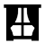 Ventilation (air movement) icon in black.
