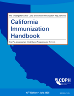 2025 California Immunization Handbook
