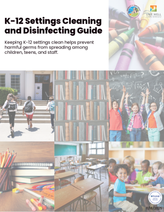 K-12 Settings Cleaning and Disinfecting Guide