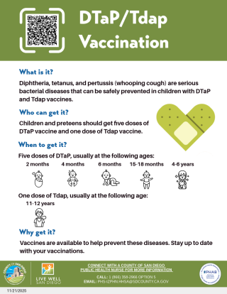 DTaP/Tdap Flyer