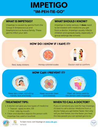 Impetigo Infographic