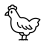A chicken icon.