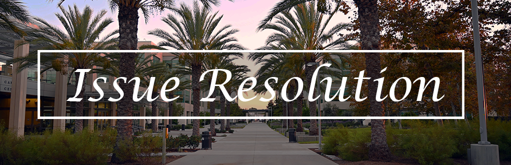 Issues Resolutions Website Banner