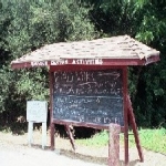 Public message board in the area of Crest, Dehesa, Granite Hills and Harbison Canyon