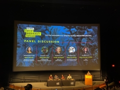 Panel discussion with the four speakers