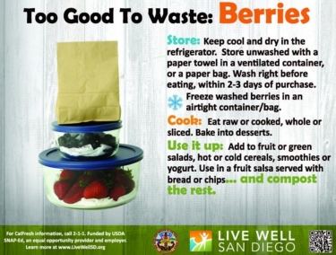 Tips to use berries