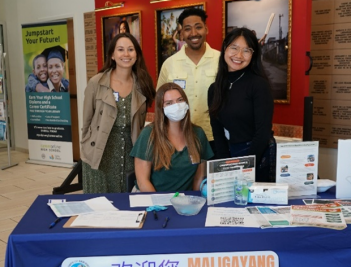 Clara with colleagues and stakeholders at the Community Climate Conversation