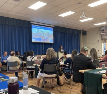 Chairwoman Nora Vargas providing opening remarks