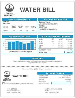 Water Bill