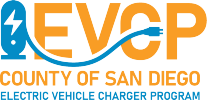 County of San Diego Electric Vehicle Charger Program Logo